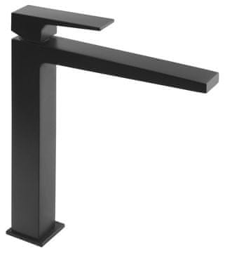 SAPHO Visoka slavina za umivaonik DIMY, crna mat, moderni dizajn
