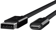 Belkin kabel, USB 3.1 USB-C na USB-A, 1,2 m, crni (F2CU029bt1M-BLK)