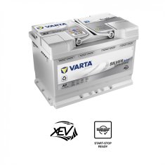 Varta A7 akumulator, 70 Ah, D+, 760 A(EN), 278 x 175 x 190 mm