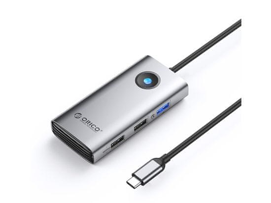 Orico PW11-5P priključna stanica USB-C, 5u1 (PW11-5P-GY-EP)