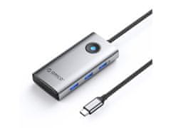 Orico PW11-6P USB-C priključna stanica, 6u1 (PW11-6P-GY-EP)