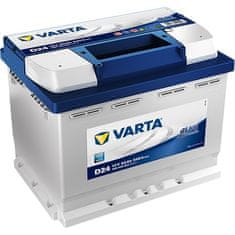 Varta D24 akumulator, 60 Ah, D+, 540 A(EN), 242 x 175 x 190 mm