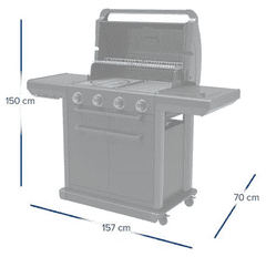 Campingaz plinski roštilj 4 Series Onyx S (2000037288)