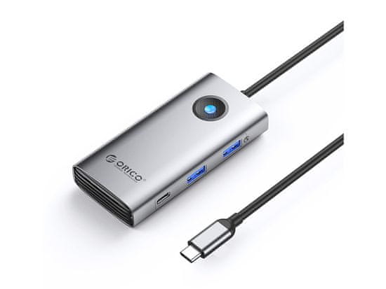 Orico PW11-6PCR USB-C priključna stanica, 6u1 (PW11-6PCR-GY-EP)