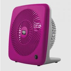 SHE 2u1 podni ili stolni ventilator, 30 W, ružičasti