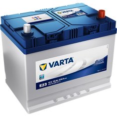 Varta E23 akumulator, 70 Ah, D+, 630 A(EN), 261 x 175 x 220 mm