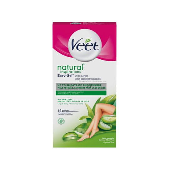 Veet Body trake za depilaciju, Aloe Vera, 12/1
