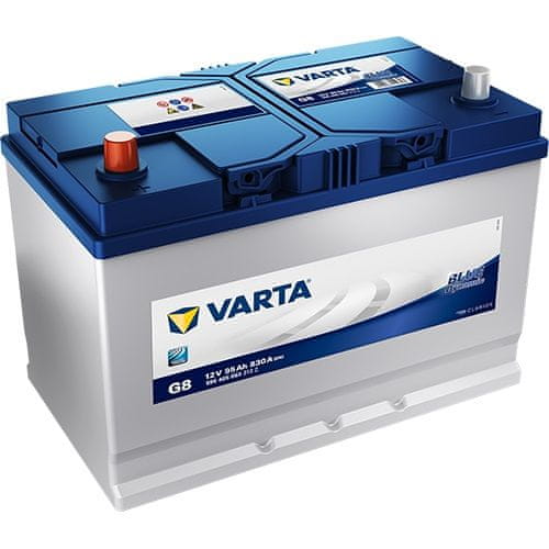 Varta G8 akumulator, 95 Ah, L+, 830 A(EN), 306 x 173 x 225 mm