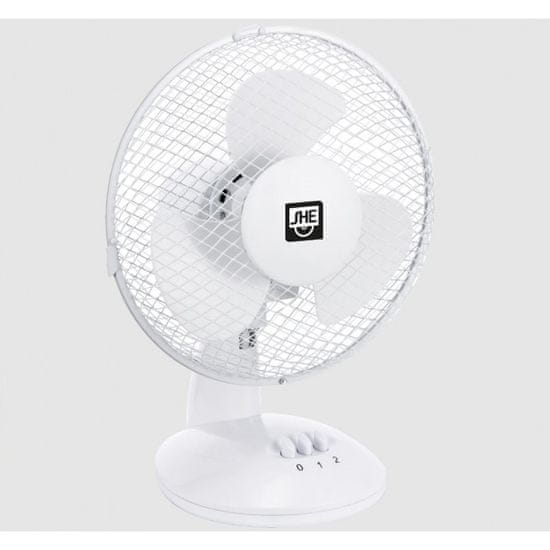 SHE stolni ventilator, 30 cm, 40 W, bijela