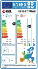 VOX electronics zidni klima uređaj (IJP12-PCPMWB), crna