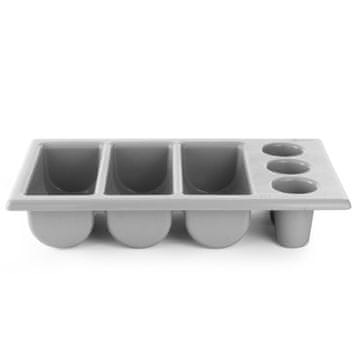 Hendi Posuda za pribor za jelo GN 1/1 6-dijelna siva - 552353