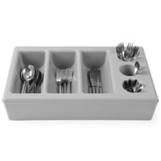 Hendi Posuda za pribor za jelo GN 1/1 6-dijelna siva - 552353