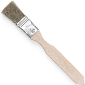 Hendi Kuhinjska četka za podmazivanje, čekinje od nehrđajućeg čelika, uska, 25x200 mm - HENDI 515389