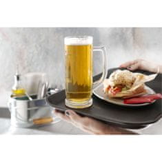 Hendi Neklizajući, otporni konobarski pladanj GN 1/1 - crni