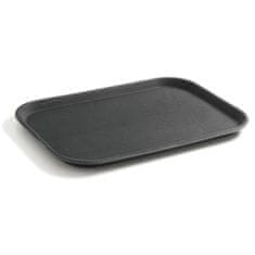 Hendi Neklizajući, otporni konobarski pladanj GN 1/1 - crni