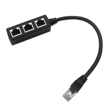 slomart RTO Adapter LAN RJ45 razdjelnik 3xRJ45 FTP