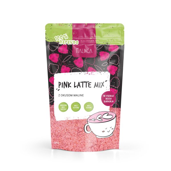 Malinca Pink latte mix, 125 g