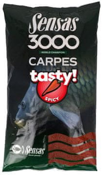 Sensas Mješavina za hranjenje 3000 Carp Tasty Spicy 1kg