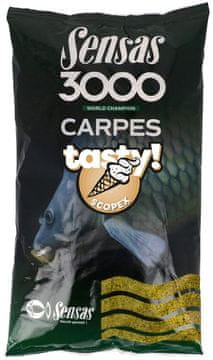 Sensas Mješavina za hranjenje 3000 Carp Tasty Scopex 1kg