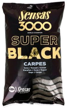 Sensas Mješavina za hranjenje 3000 Super Black Gardons 1kg