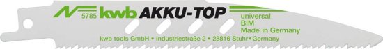 KWB set listova pile BIM, 150/130, AKKU-TOP, 2/1 (49578500)