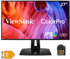 Viewsonic ColorPro monitor, 68,58cm, IPS, LED, LCD, 1440p, DP/HDMI/USBC (VP2768A)