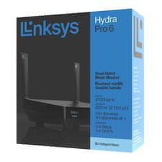 Linksys Hydra Pro 6 AX5400 usmjerivač, dvopojasni, WiFi 6 (MR5500-KE)