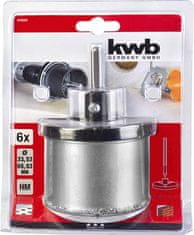 KWB set dijamantnih krunica, 33-83 mm, 6/1 (49499690)