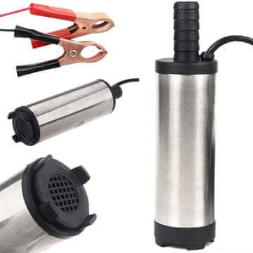 Verkgroup Potopna pumpa od nehrđajućeg čelika za bačve i spremnike 12V - tekućine i ulje
