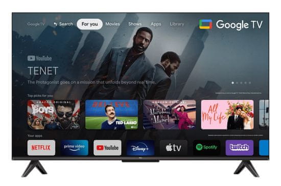 TCL 43P735 4K UHD LED televizor, Google TV