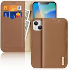 Dux Ducis Hivo preklopna maska za iPhone 14 Plus, smeda