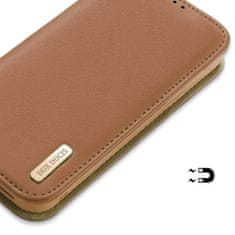 Dux Ducis Hivo preklopna maska za iPhone 14 Plus, smeda