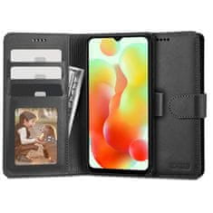 Tech-protect Wallet preklopna maska za Xiaomi Redmi 12C, crno