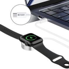 Tech-protect Ultraboost USB-C magnetni punjač za Apple Watch 1.2m, bijela