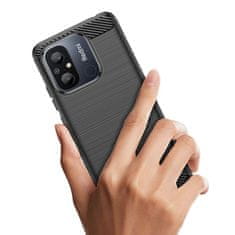 Tech-protect Carbon maska za Xiaomi Redmi 12C, crno