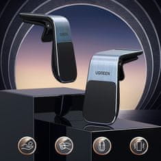 Ugreen LP290 magnetski držač mobitela za auto, srebro
