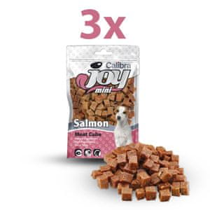  Calibra Joy poslastice za pse, mini kocke, losos, 3 x 70 g