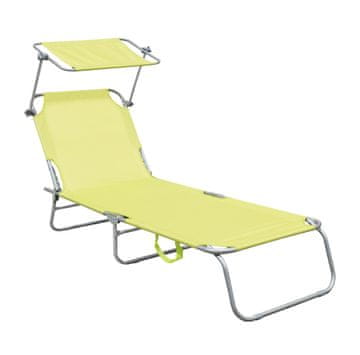 Linder Exclusiv Vrtni ležaljka s krovićem Zelena