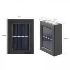 Arrango Solarna lampa za osvjetljavanje stepenica, staza, ograda 10 mm x 75 mm