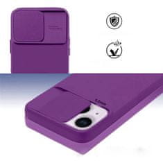 MG Privacy Lens maska za iPhone 14, ljubičasta