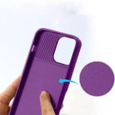 MG Privacy Lens maska za iPhone 14, ljubičasta