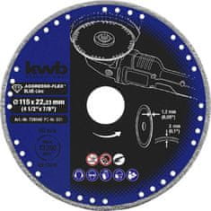 KWB dijamantna rezna ploča za metal Blue-Line, 115 mm (49720140)