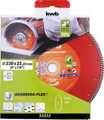 KWB AGGRESSO-FLEX dijamantna rezna ploča, 230x1,9 mm (49721840)