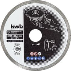 KWB dijamantna rezna ploča, 125 mm, White-Line (49725240)
