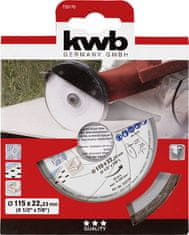 KWB dijamantna rezna ploča, 115 mm (49725170)