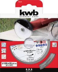 KWB dijamantna rezna ploča, 125 mm (49725270)