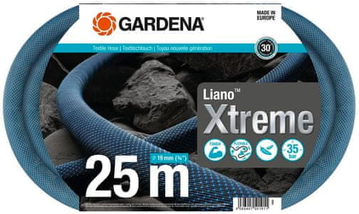 Gardena tekstilno crijevo Liano Xtreme, 25 m, set