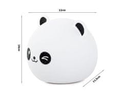 Luniks Otroška nočna lučka panda+ led daljinski upravljalnik