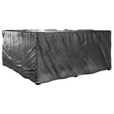 Vidaxl Navlaka za kutnu vrtnu garnituru sa 16 ušica 215x215x90 cm