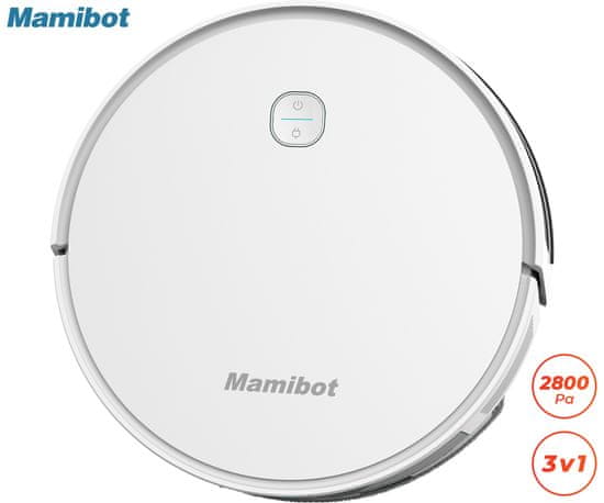 Mamibot EXVAC700 robot usisavač, 3u1, GYRO 6.0, bijeli